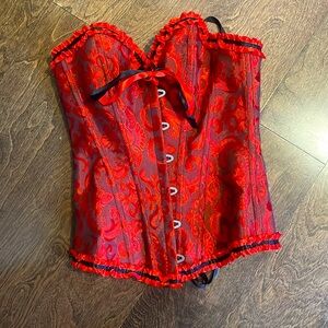 Halloween/dress up corset!! ❤️🖤